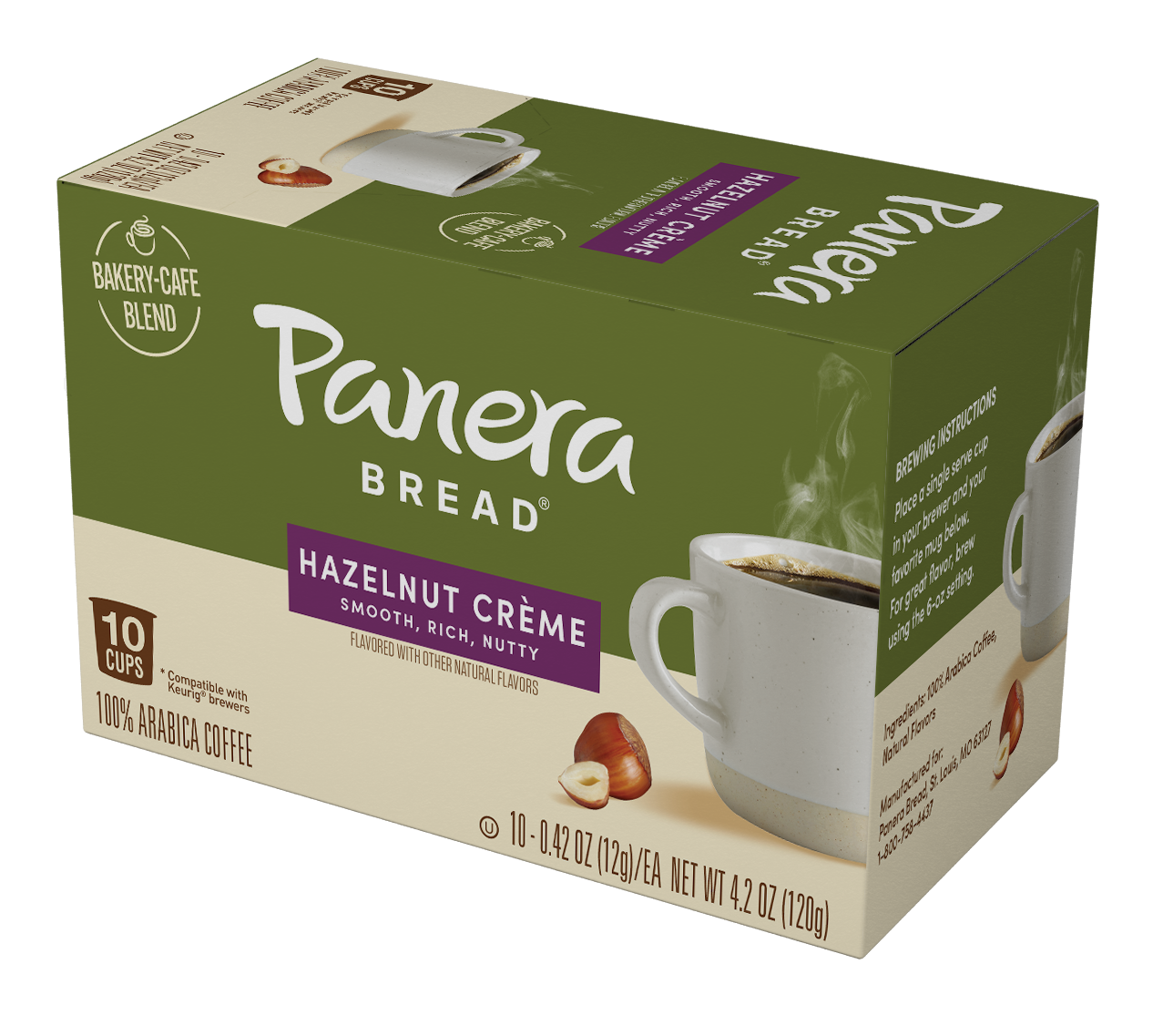 Panera Hazelnut Crème Cups product image