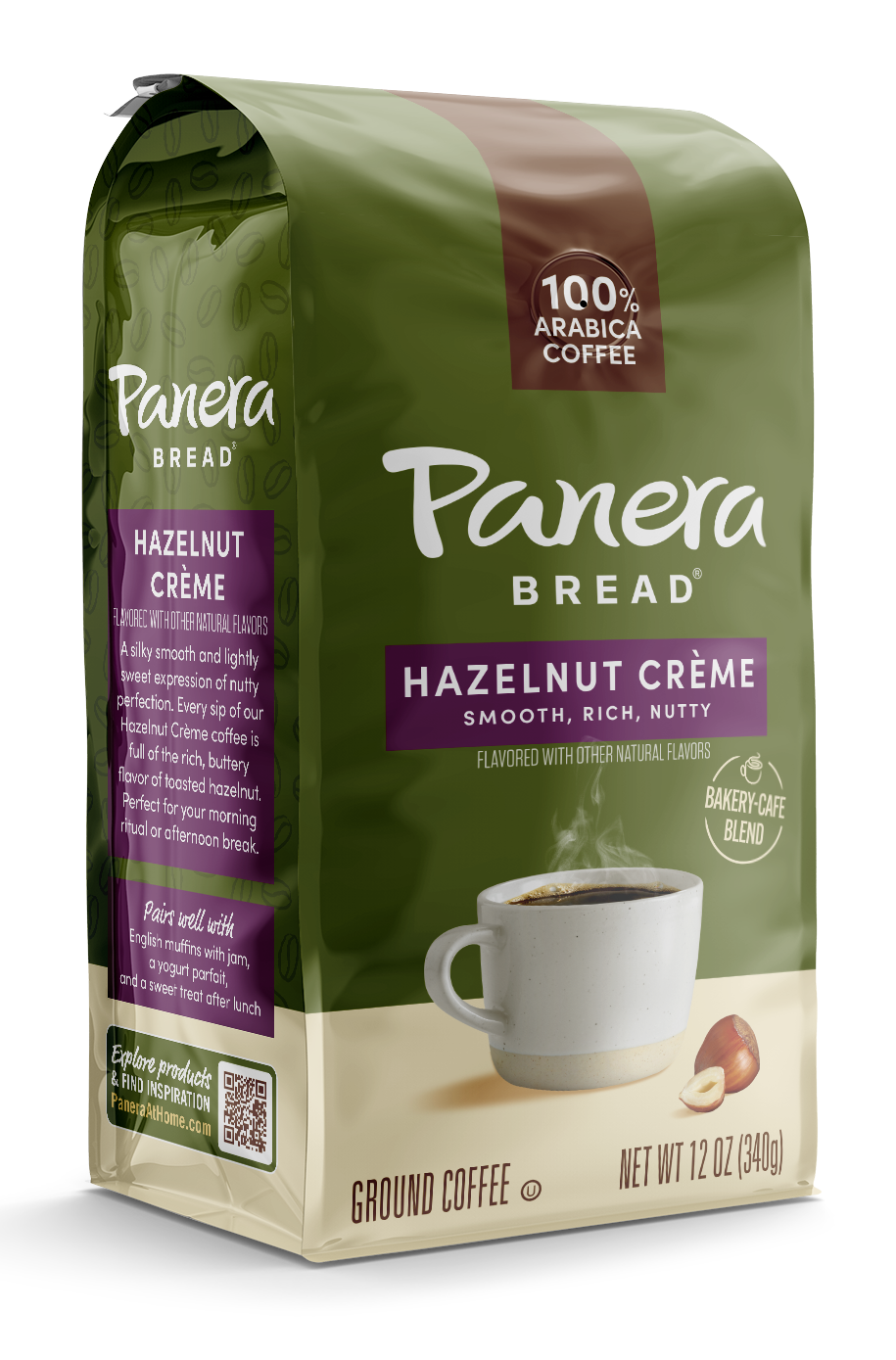 Panera Hazelnut Crème Ground Coffee product image