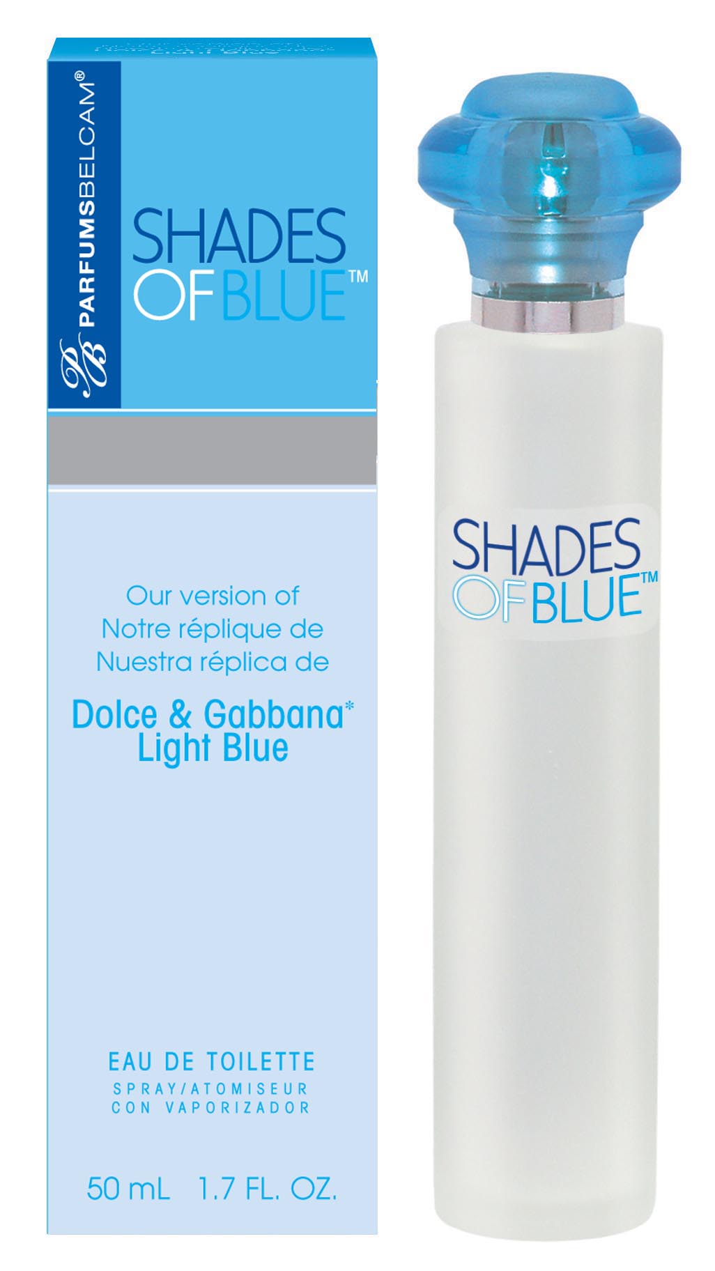 PB ParfumsBelcam Shades of Blue PPK our version of Dolce & Gabbana Light Blue product image