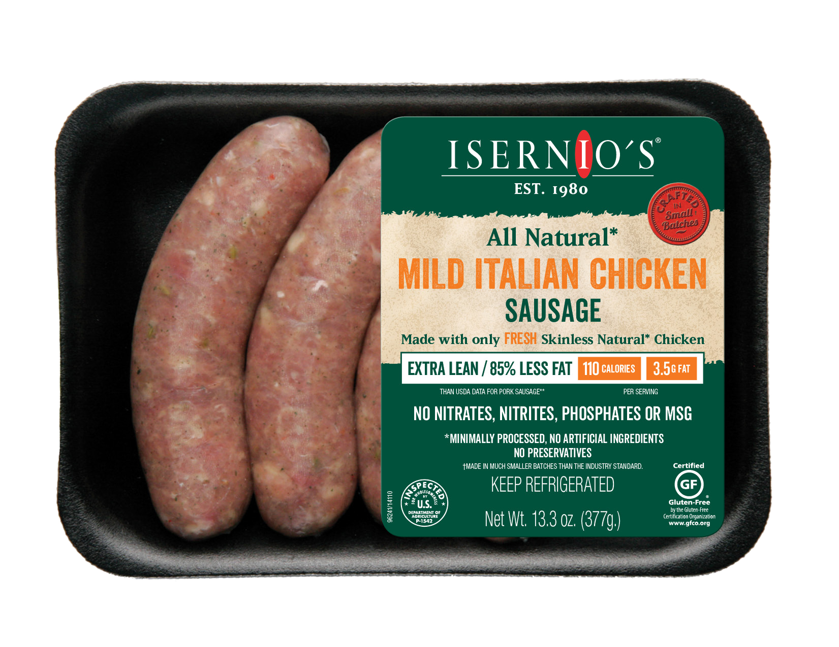 Isernio Italian Chicken Sausage Dinner Link product image