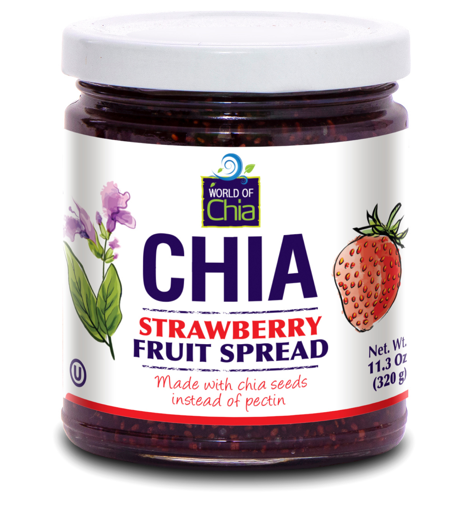 11.3 Oz Chia Strawberry Spread Standard product image