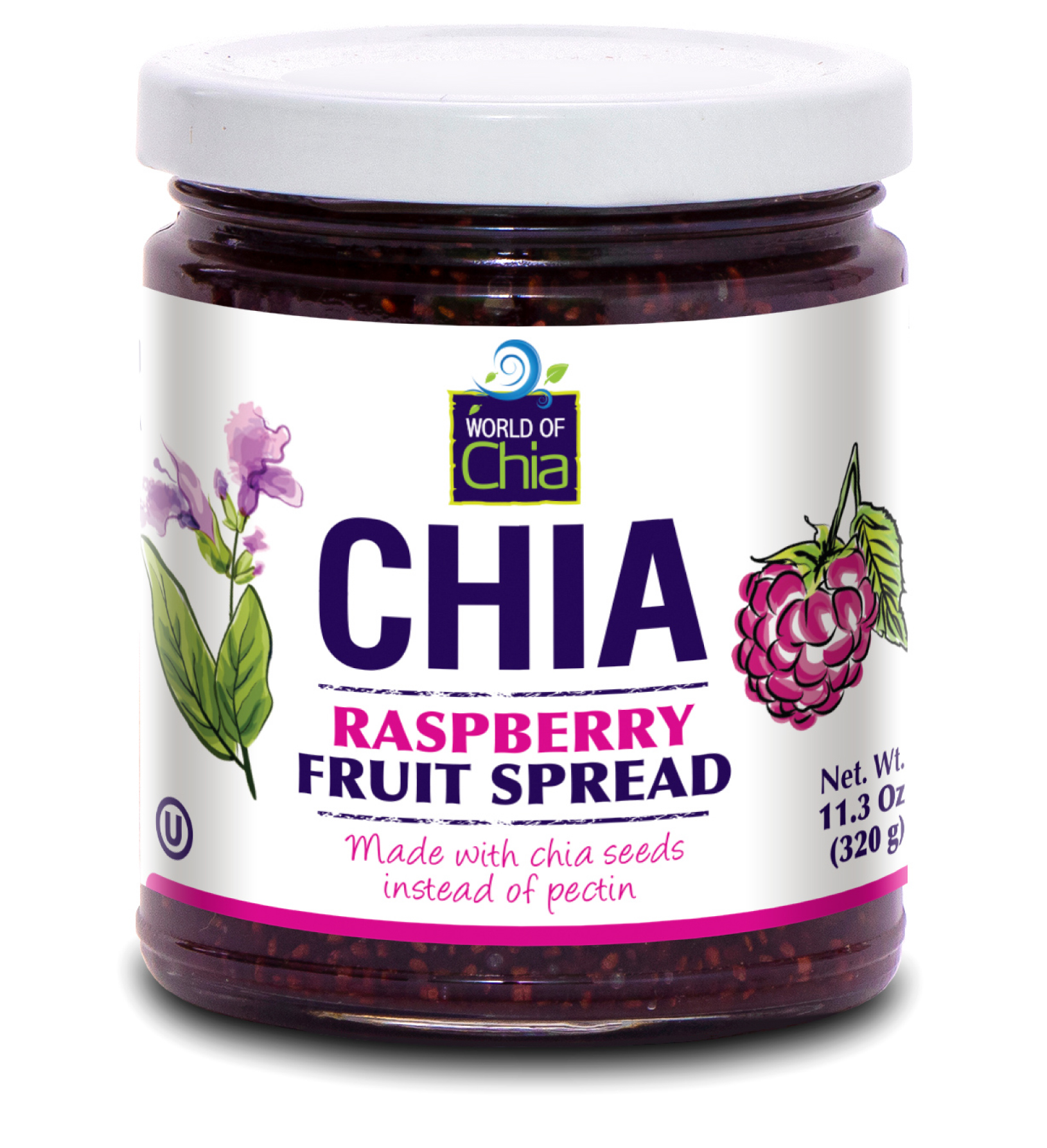 11.3 Oz Chia Raspberry Spread Standard product image