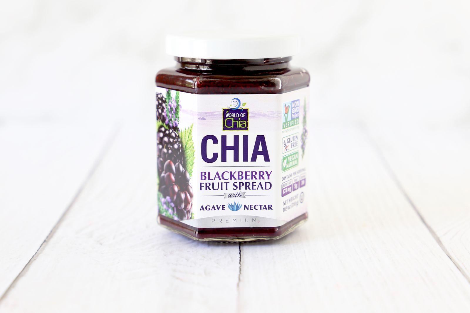 10.9 Oz Chia Blackberry Spread Premium product image