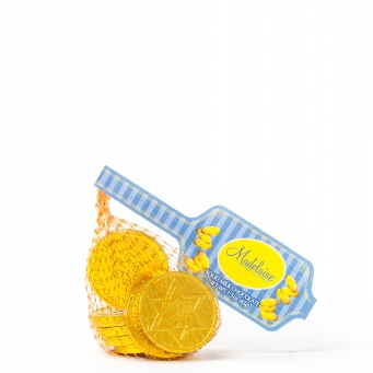 CHANUKAH COINS IN MESH BAG product image