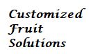 Customized Fruit Solutions logo
