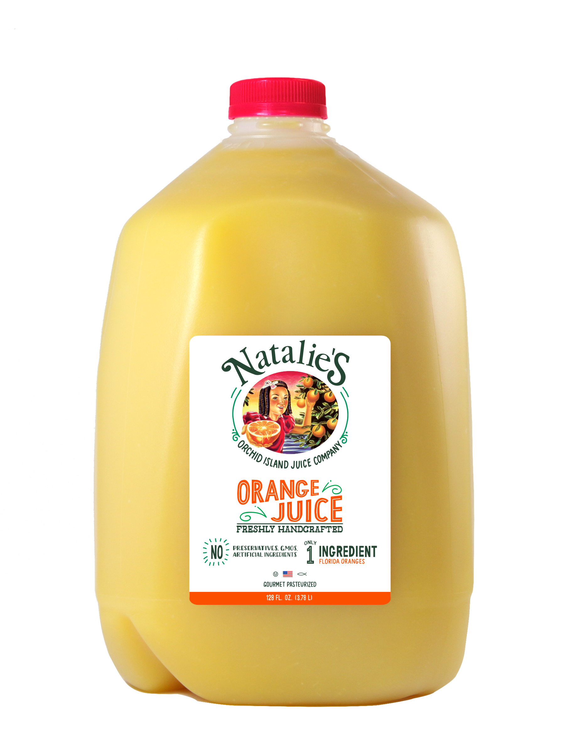 Natalie's Orange Juice 4x128oz product image