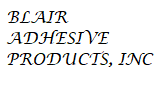 BLAIR ADHESIVE PRODUCTS, INC logo