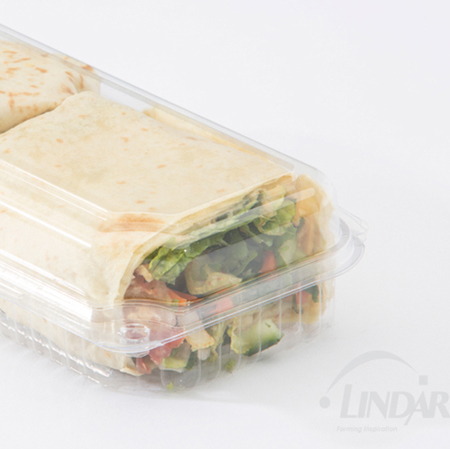 0748 WRAP SANDWICH HINGED CONTAINER product image