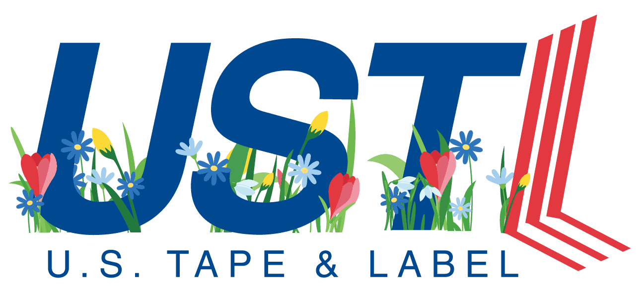 U S Tape and Label logo