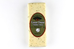 Red Apple Cheese Green Onion Cheddar Processed 12x8 oz bars product image