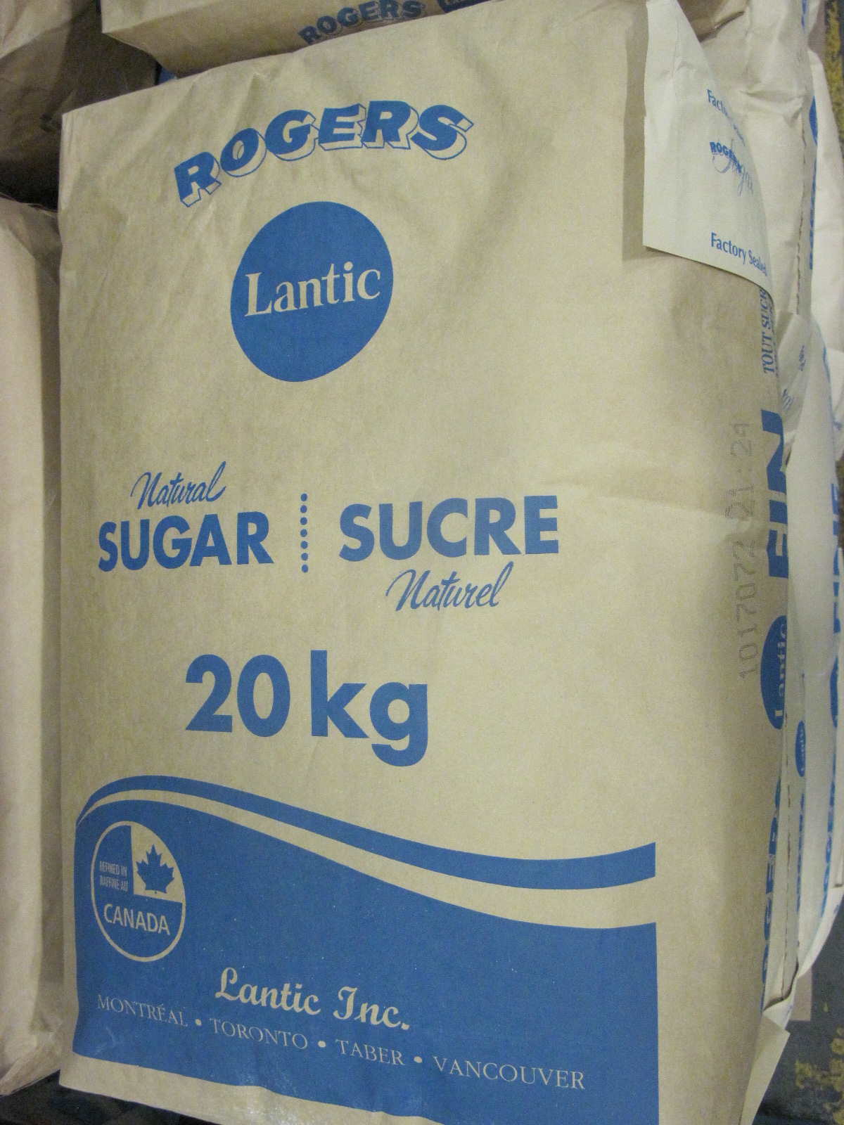 20 Kg Fine Granulated Sugar product image