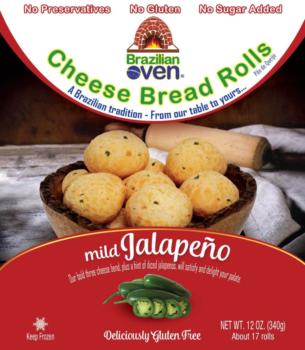Cheese Bread Rolls - Jalapeno - GF product image