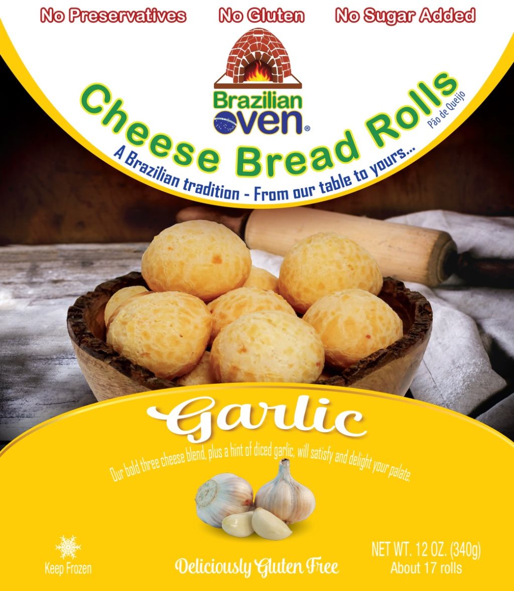 Cheese Bread Rolls - Garlic - GF product image