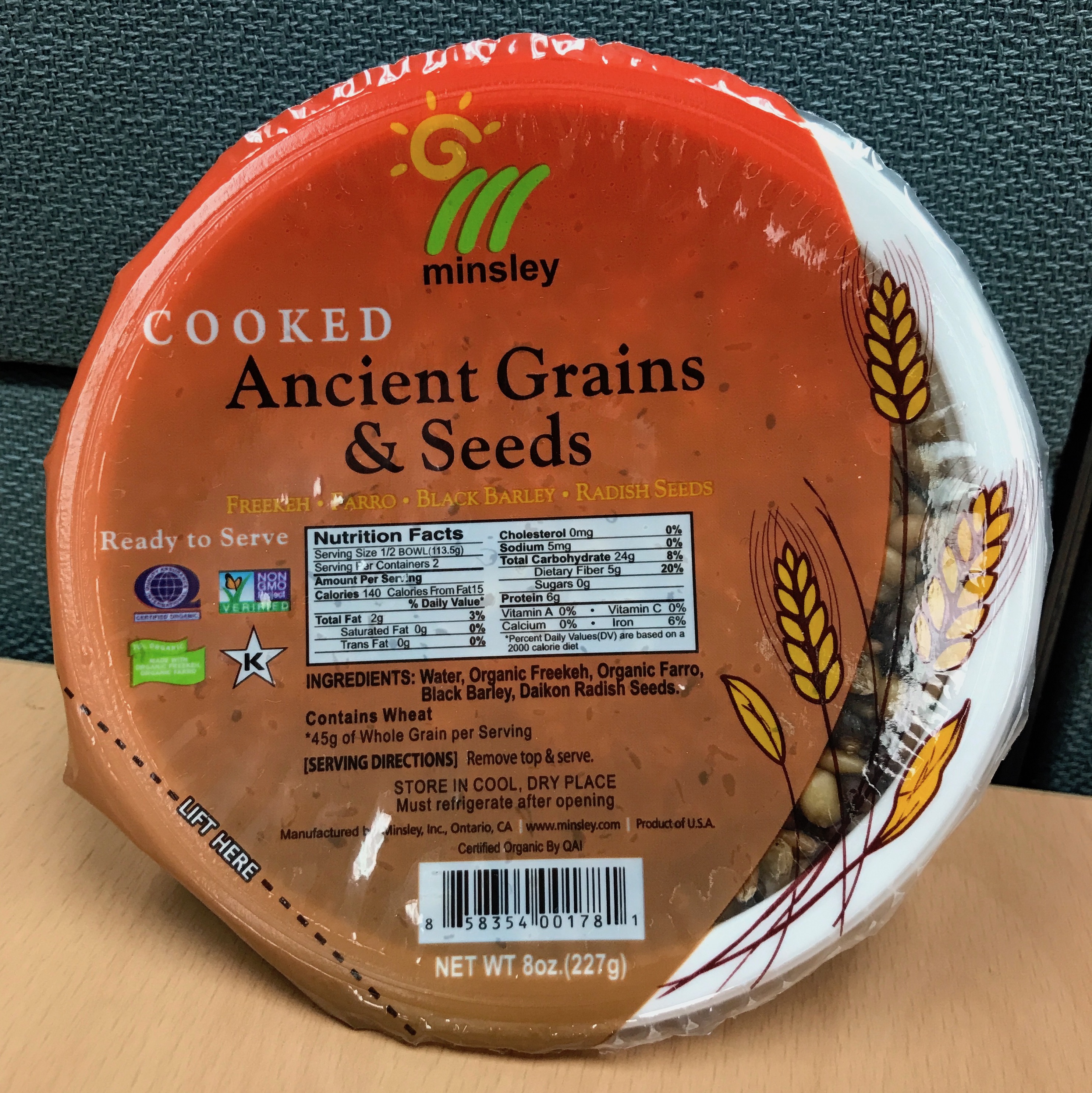Bowl, Ancient Grains & Seeds - 8 oz product image