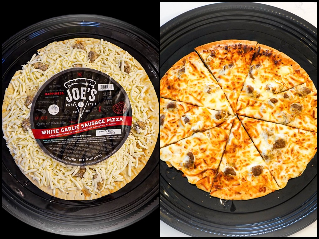 Joe's Froze White Garlic Sausage Pizza product image