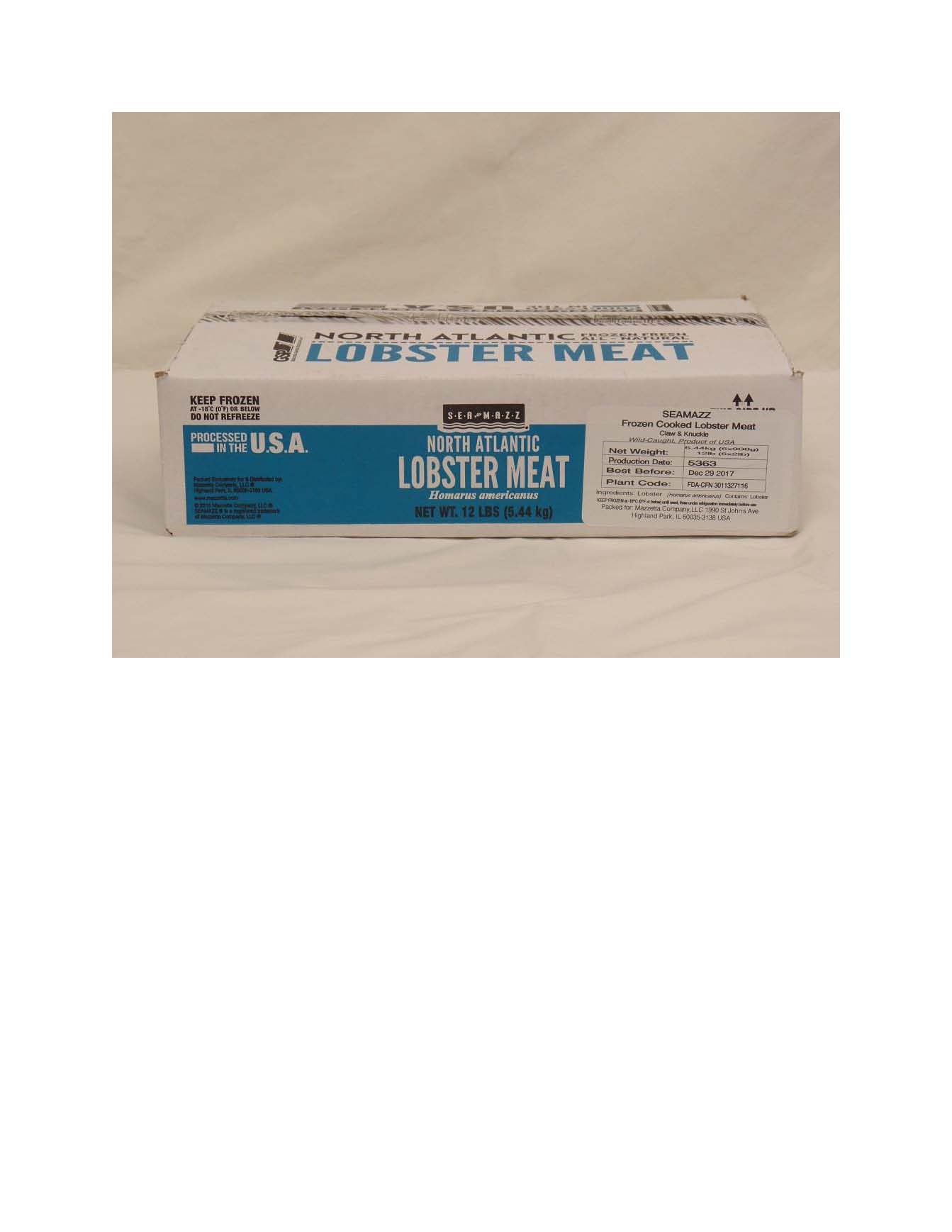 LOBSTER CK MEAT (CA) 6X2 product image