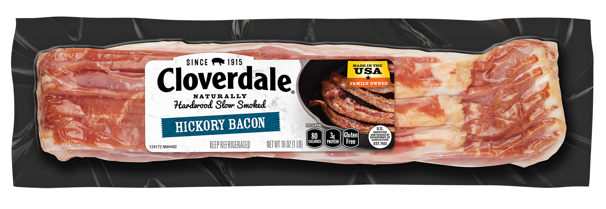 Bacon, Hickory Smoked, Stack Pack, 16 oz. product image