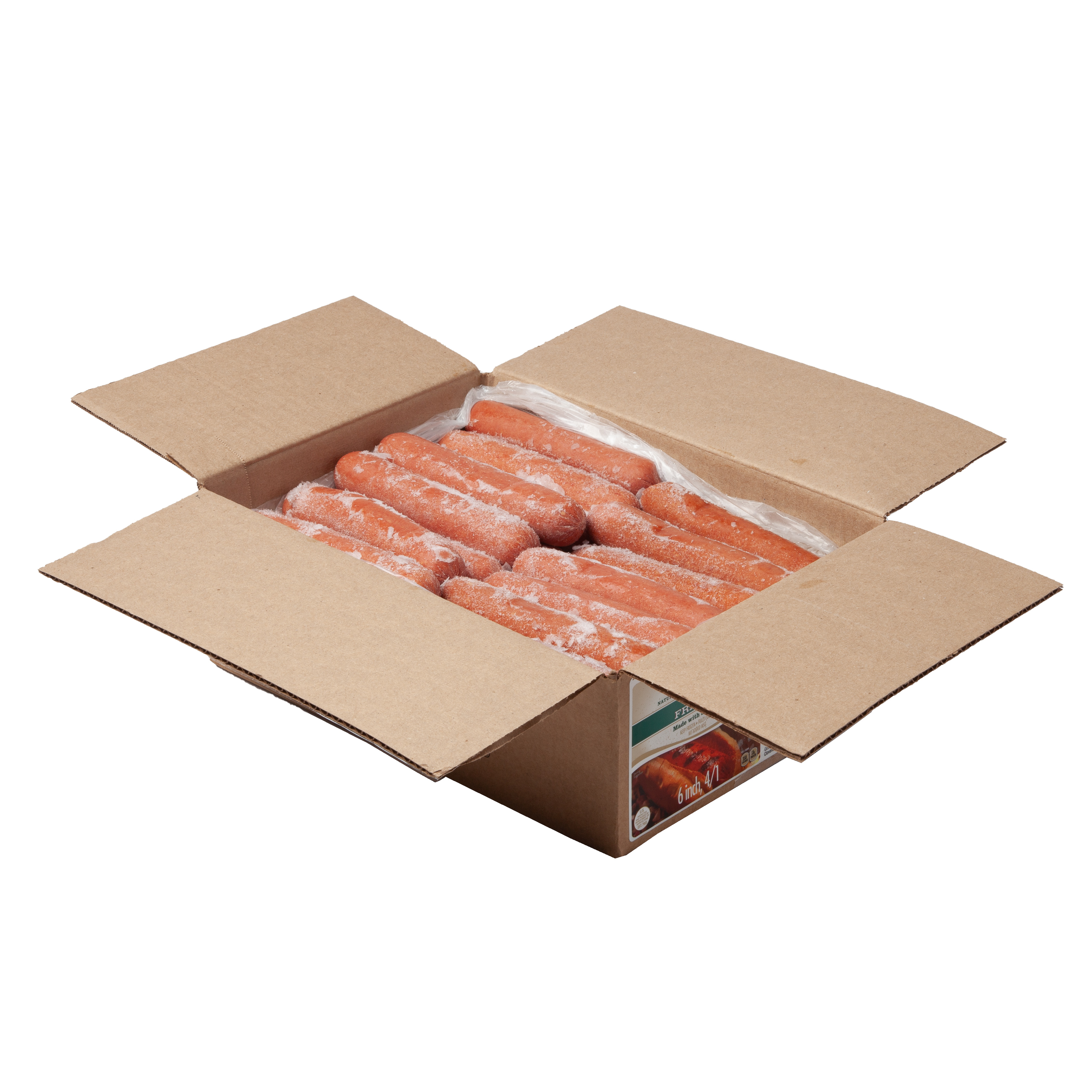 Franks, Beef, 4/1 7.5 in product image