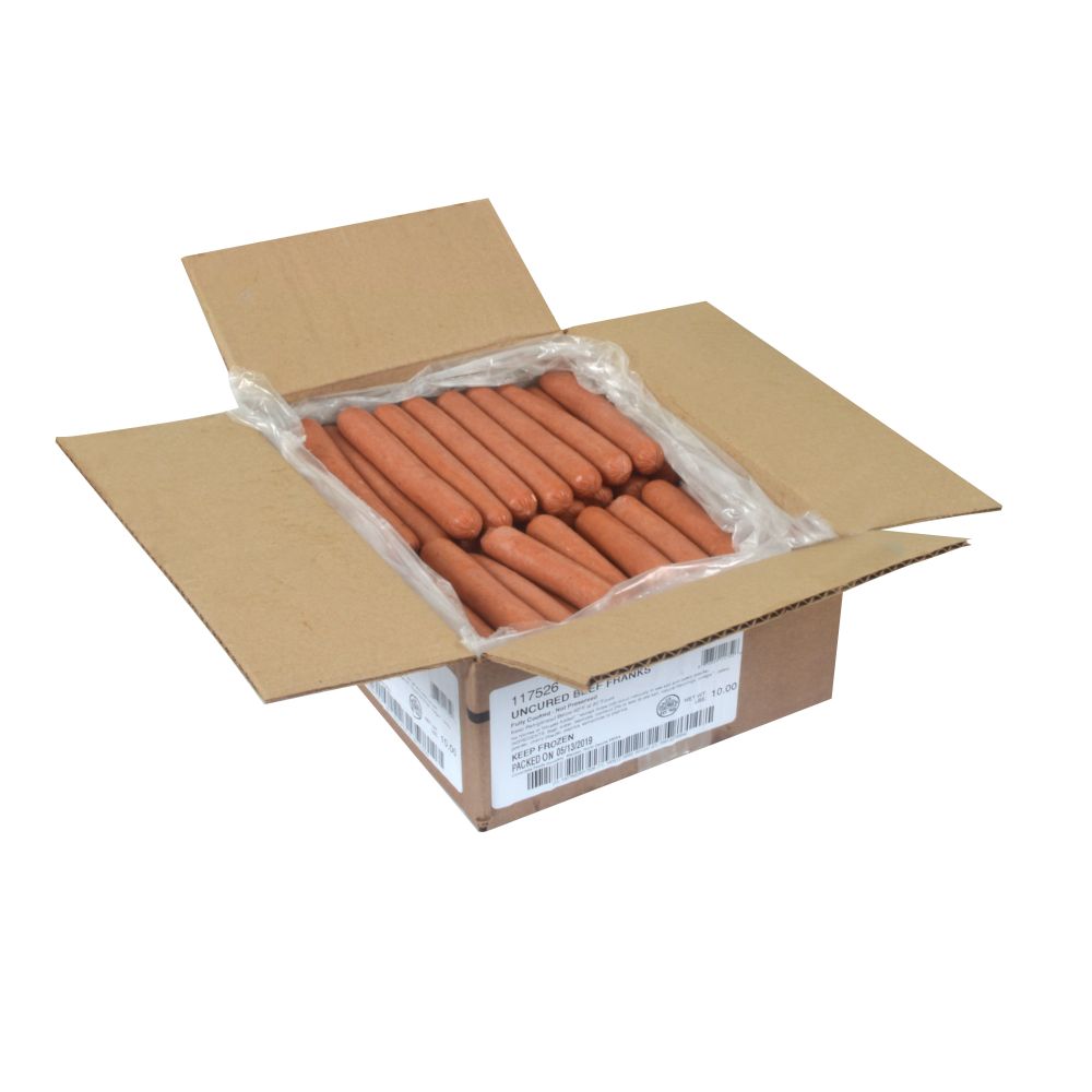 Franks, Beef, Uncured, 8/1 6 in product image