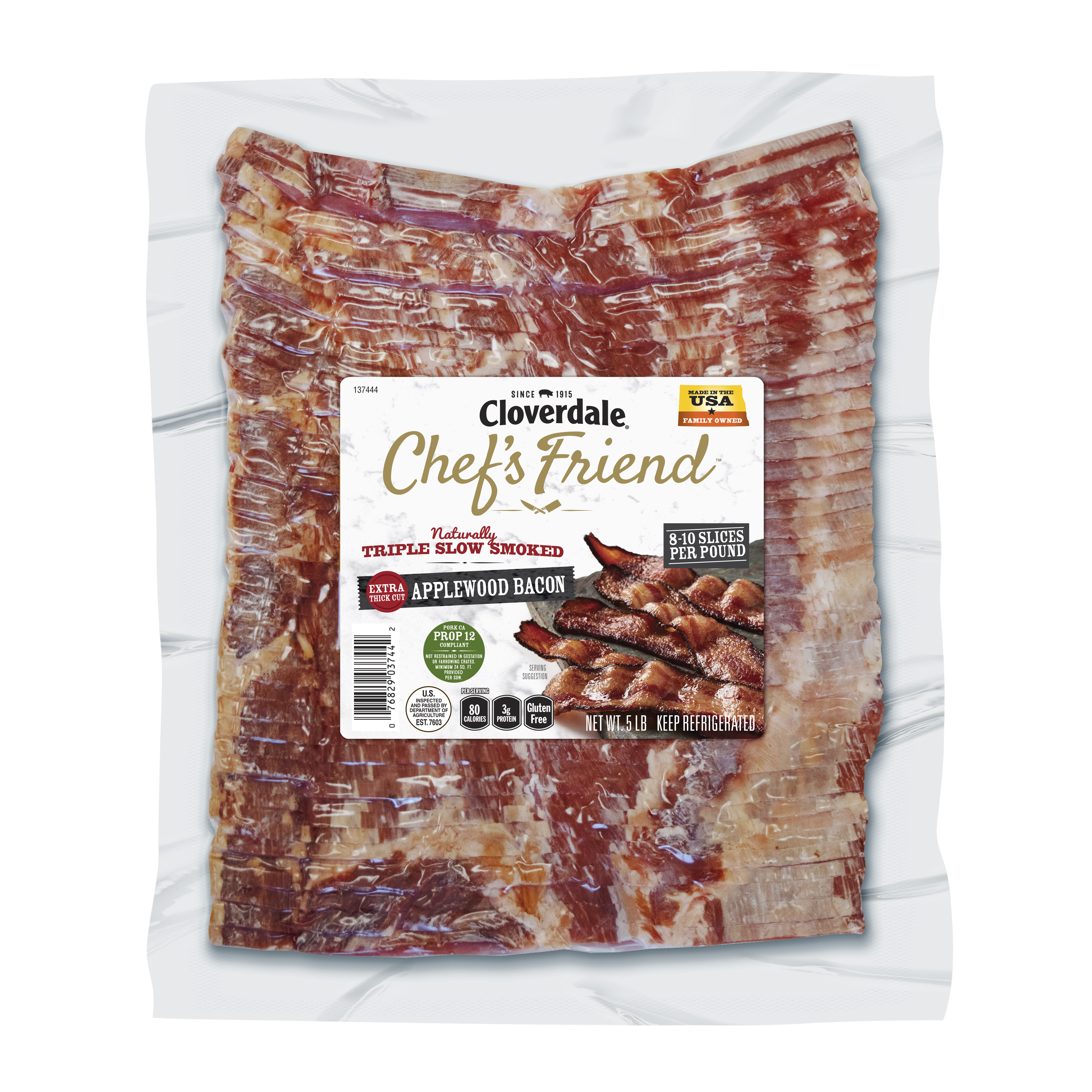 Bacon, P12, Signature Smoke Applewood, Stack Pack, 8-10 ct. product image
