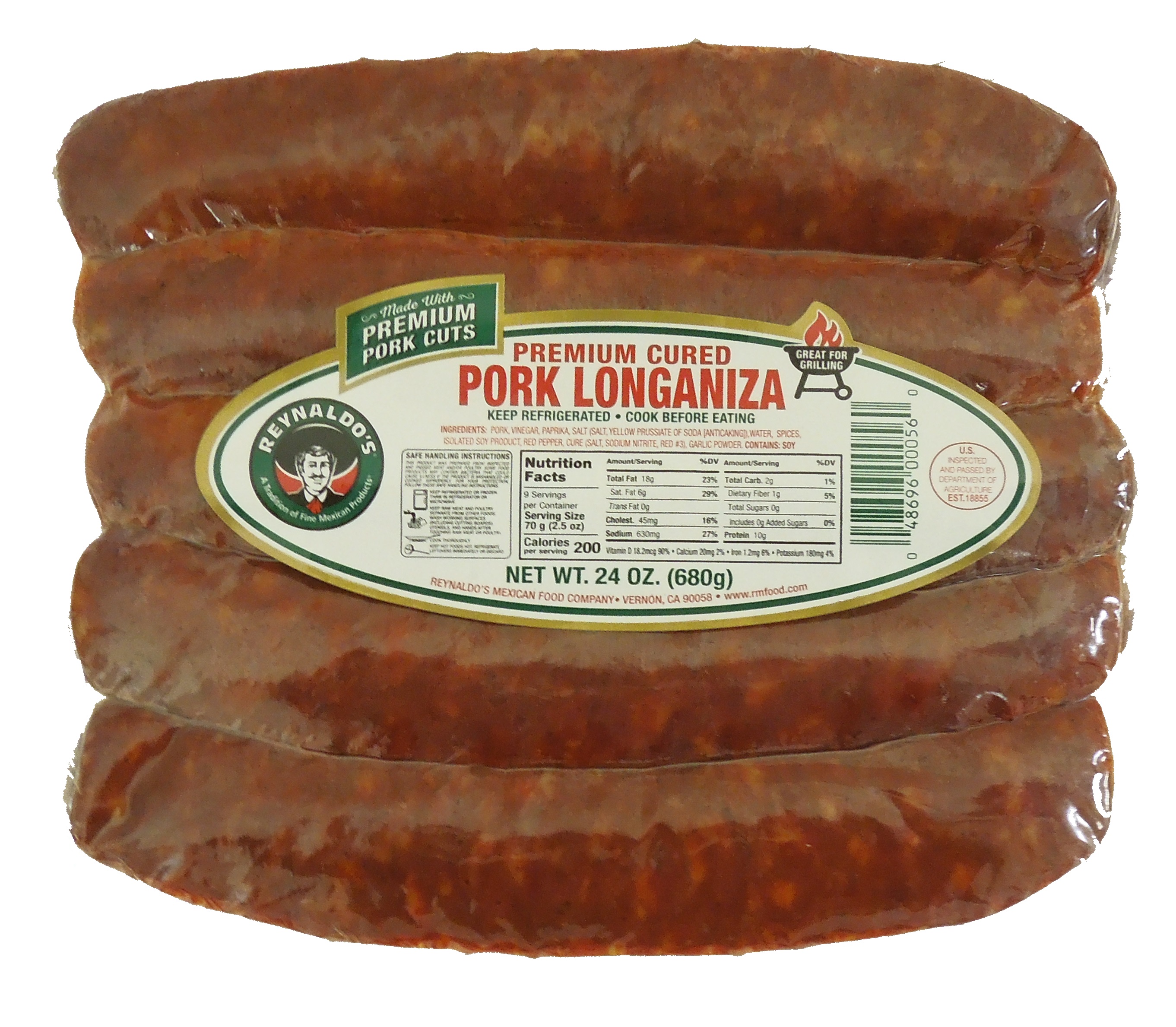 Pork Longaniza 24oz. product image