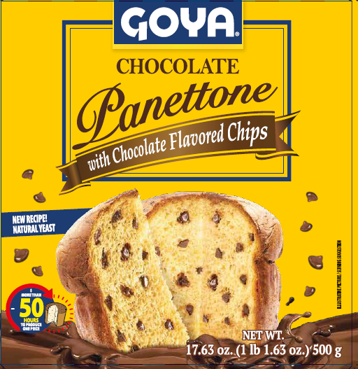 PANETTONE GOYA CHOC. CHIPS 500G (17.63OZ) product image