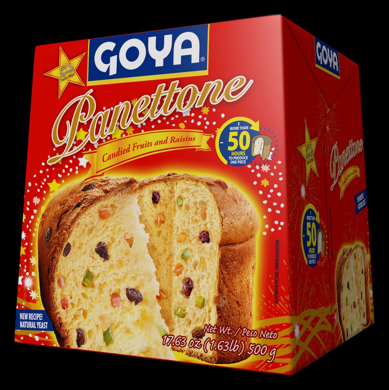 PANETTONE GOYA FRUITS 500G (17.63OZ) product image