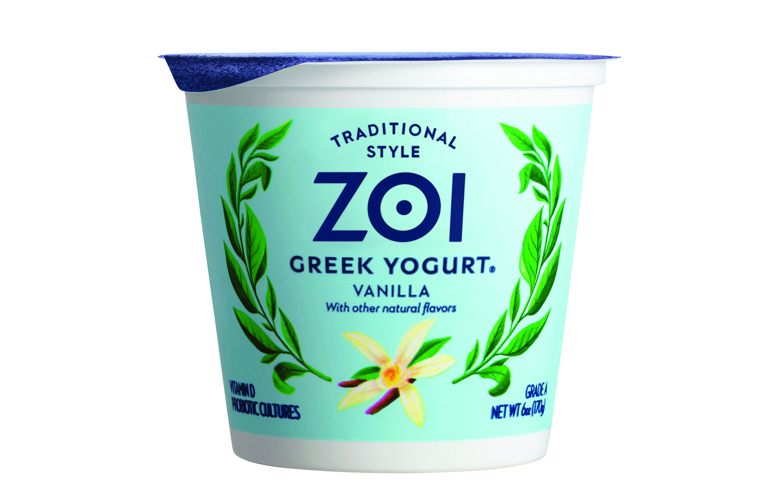 Zoi Greek Vanilla Yogurt 6oz product image