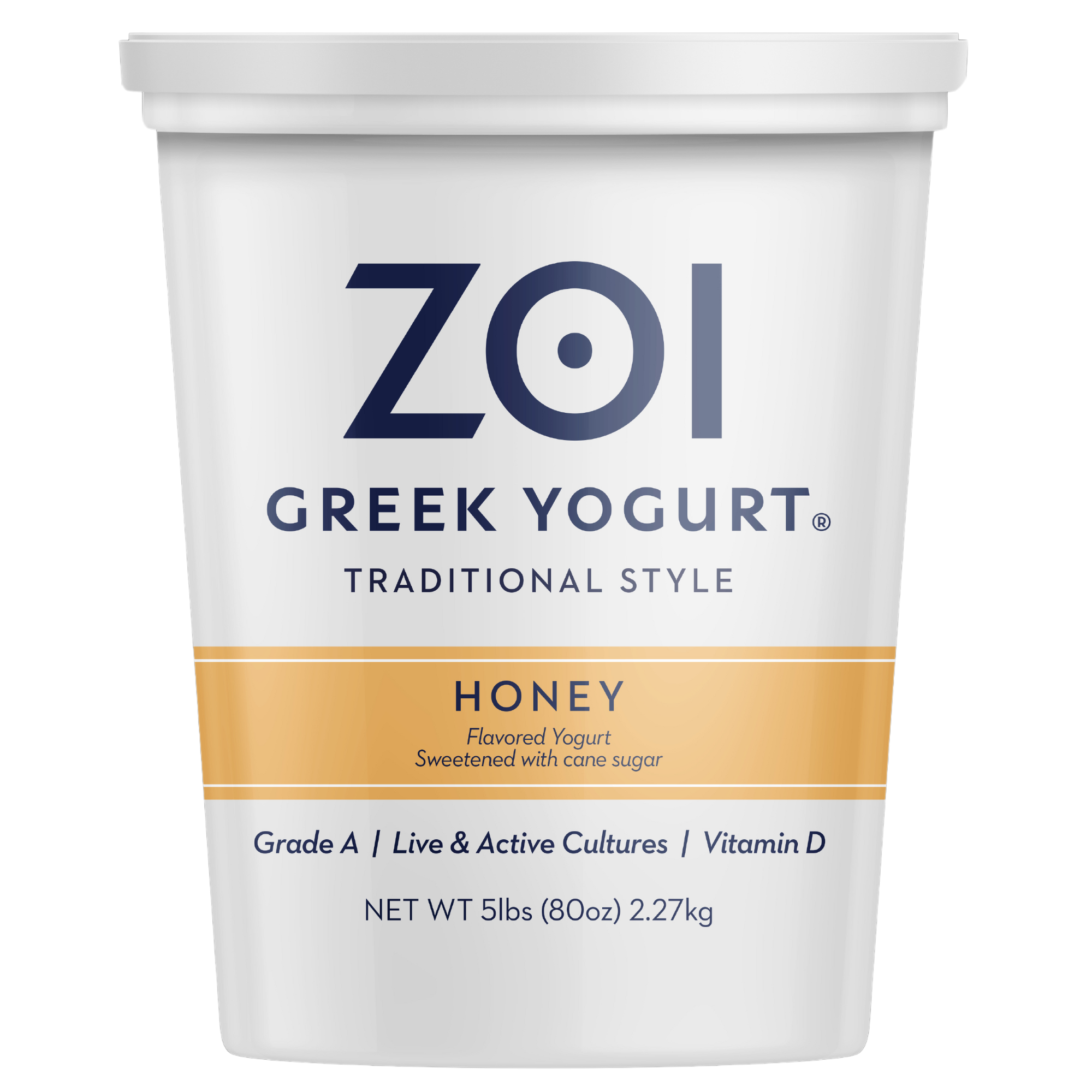 Zoi Honey Greek Yogurt 4/5lb product image