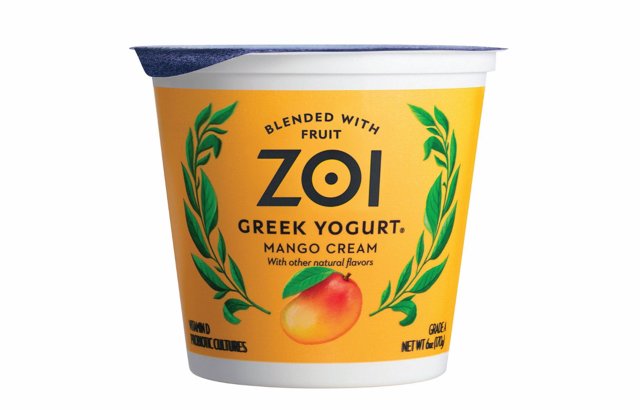 Zoi Greek Mango Cream Yogurt 6oz product image
