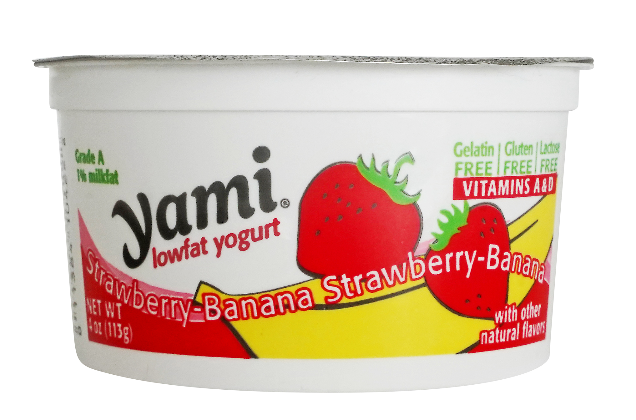 Yami Strawberry/Banana Pectin Yogurt product image