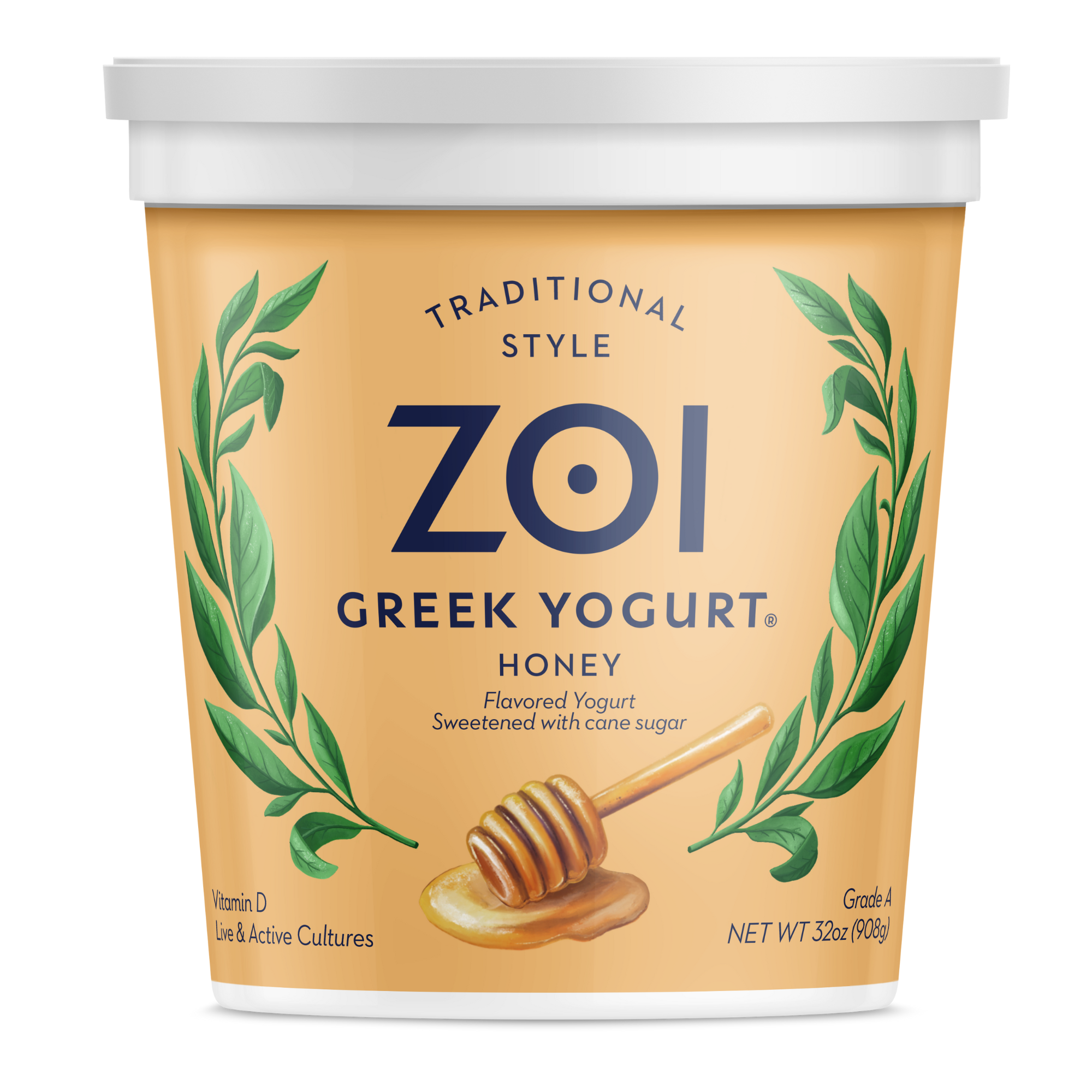 Zoi Greek Honey Yogurt 32oz product image