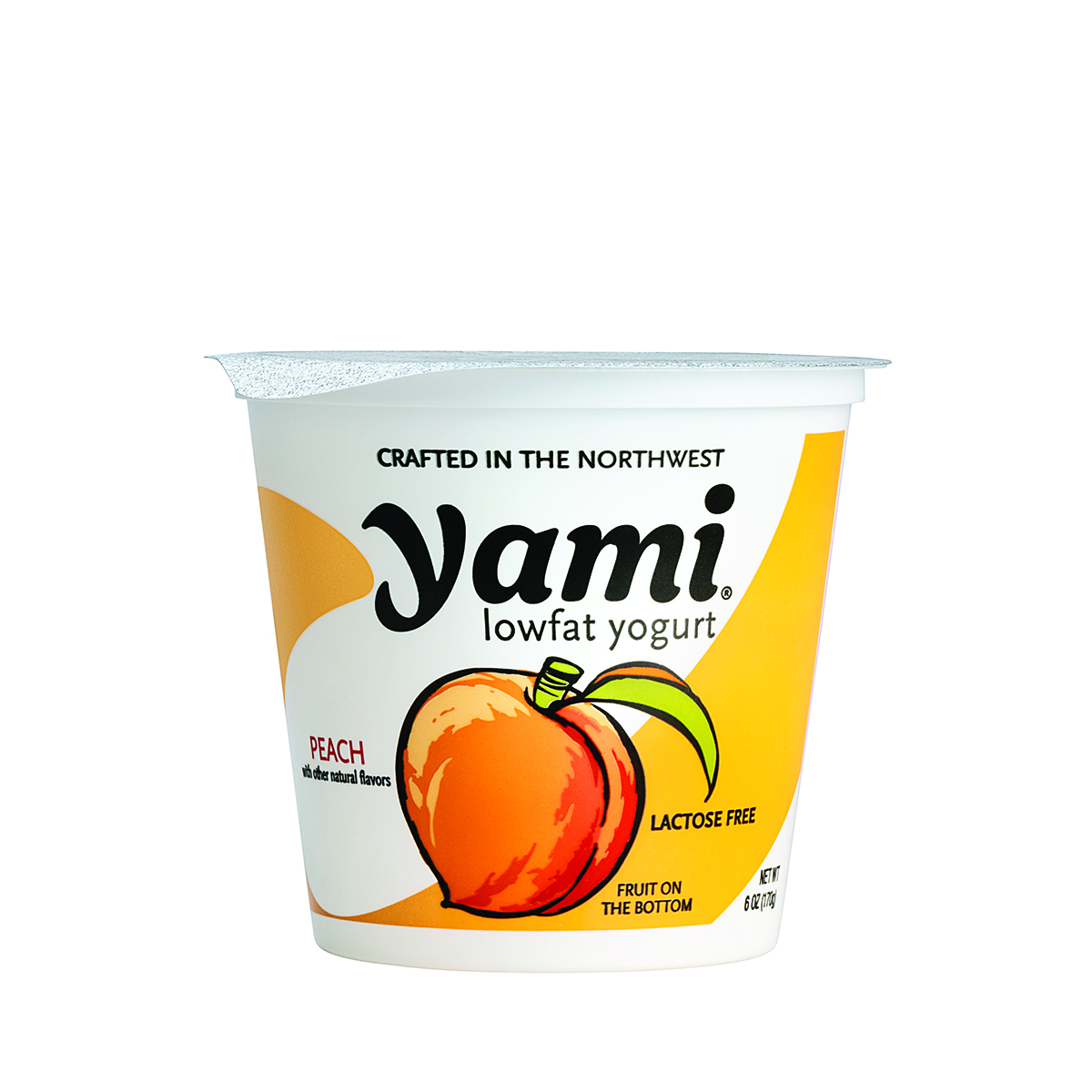 Yami LF Peach FOB Yogurt 6oz product image