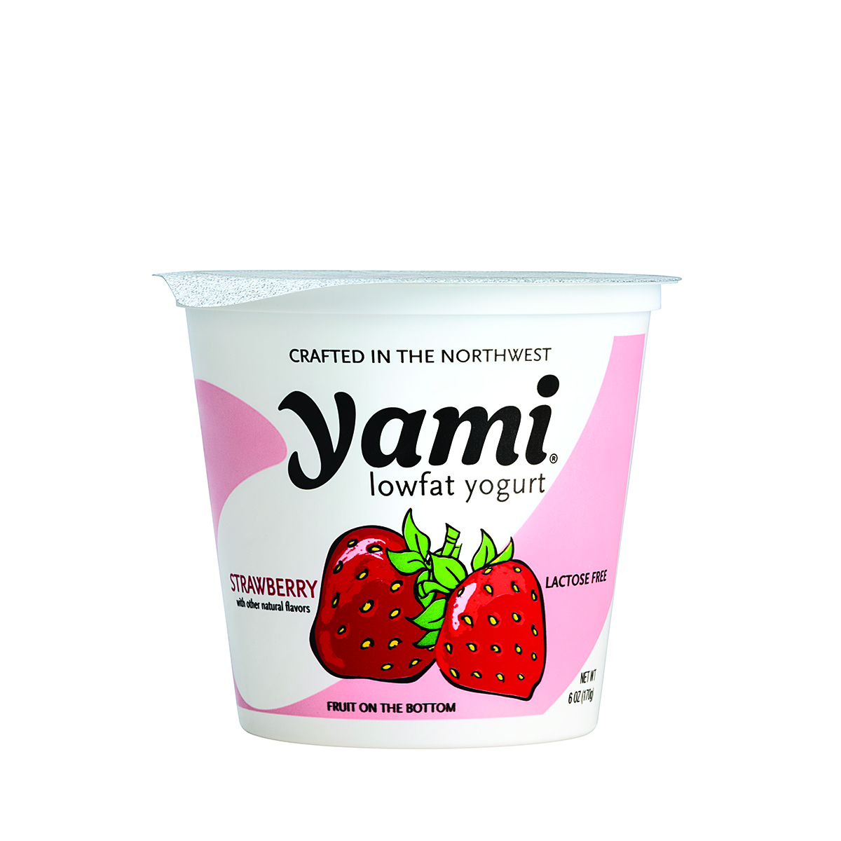 Yami LF Strawberry FOB Yogurt 6oz product image