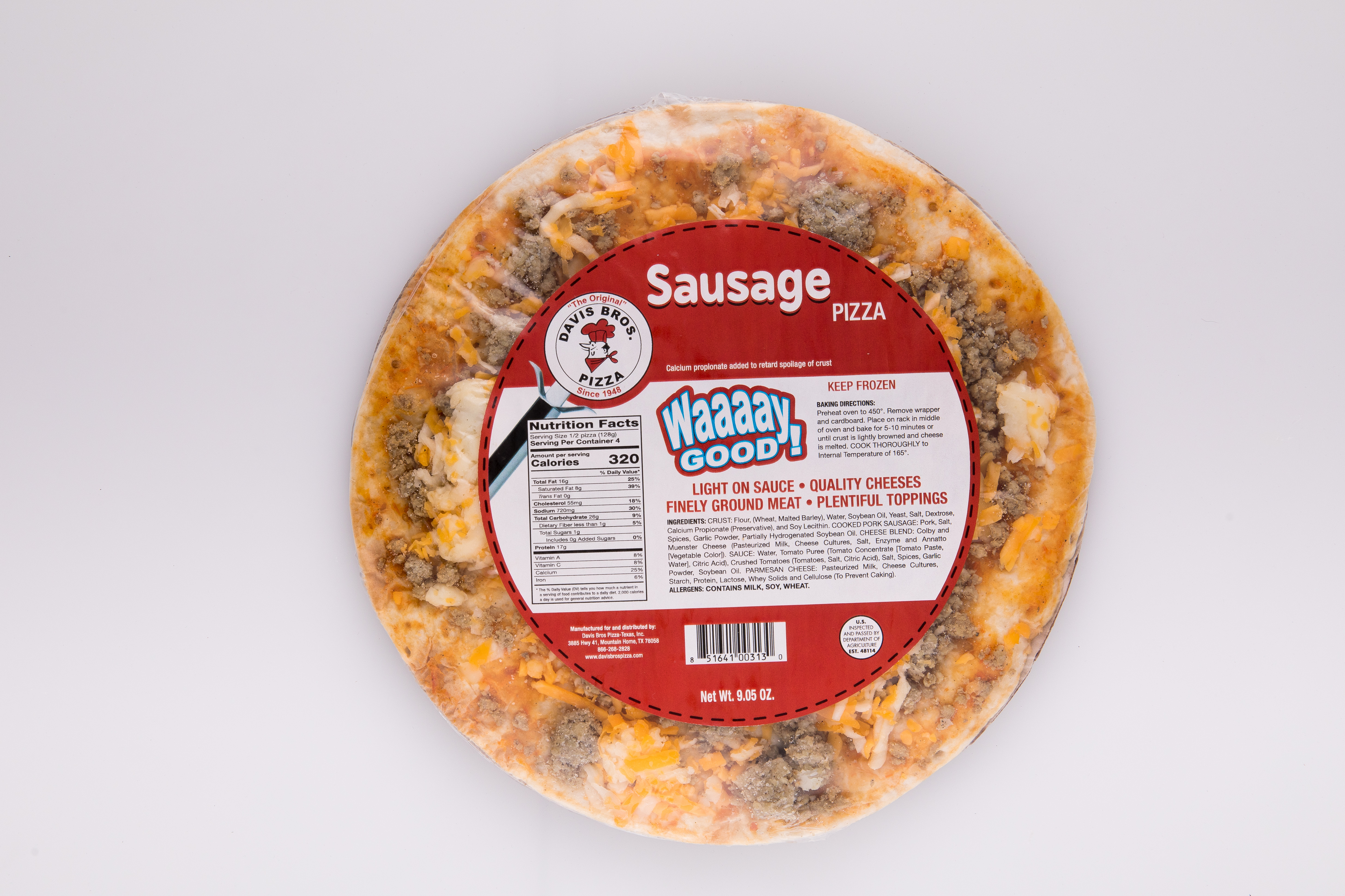9" Sausage Pizza product image