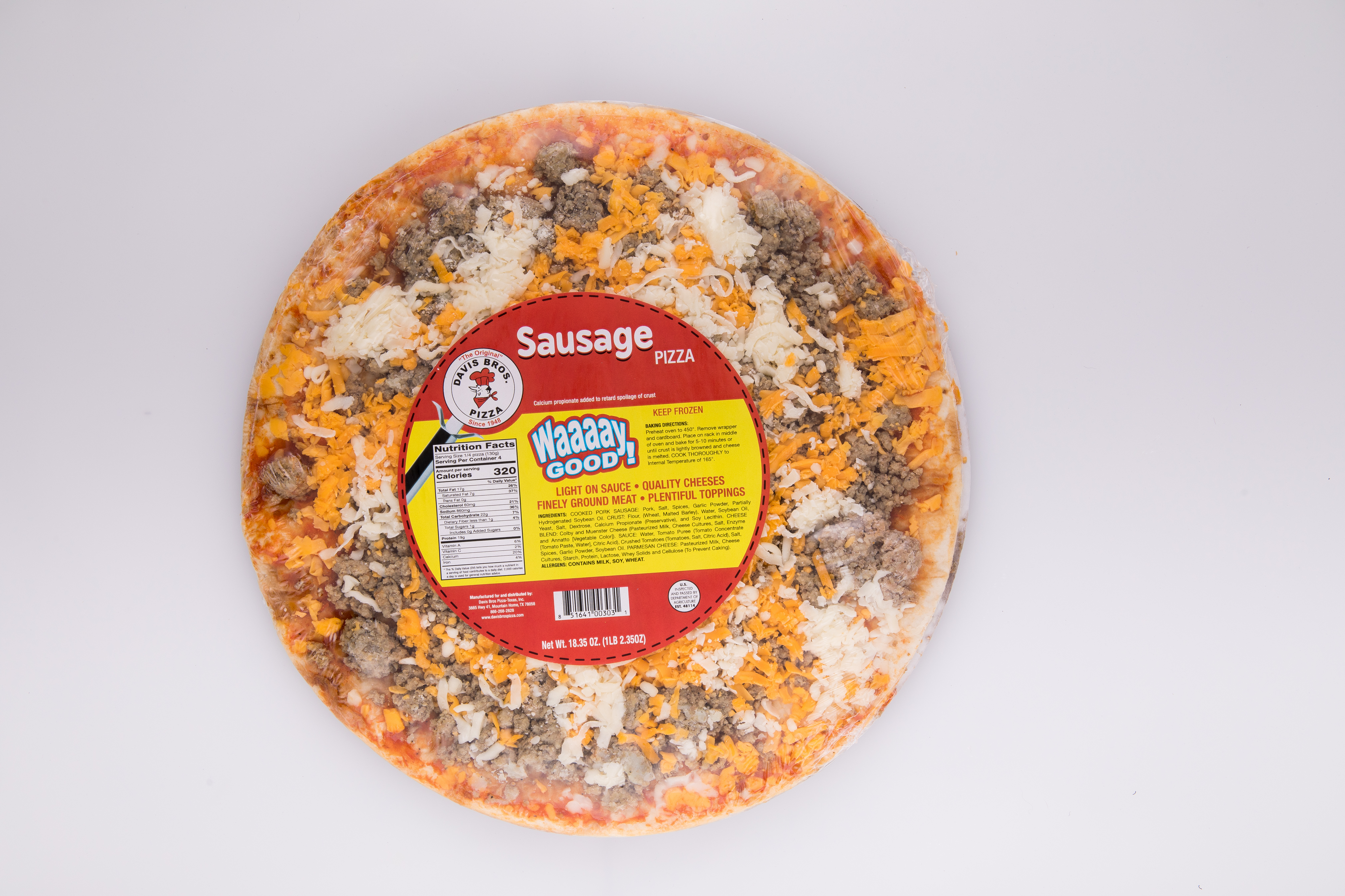 12" Sausage Pizza product image