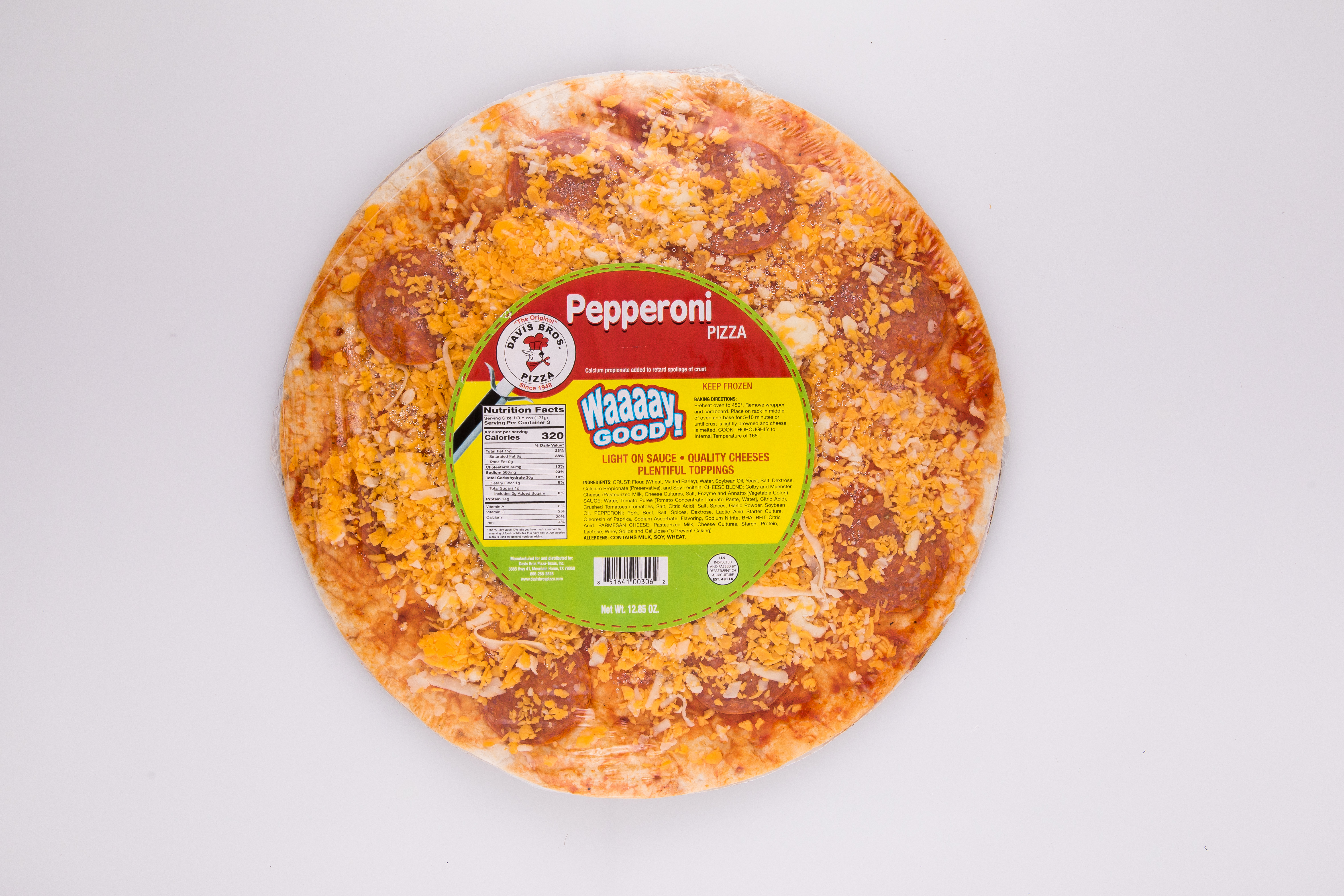 12" Pepperoni Pizza product image