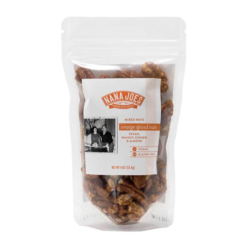 Nuts - Orange spiced, mixed, Nana Joes (4oz/bag) (TG02024) product image