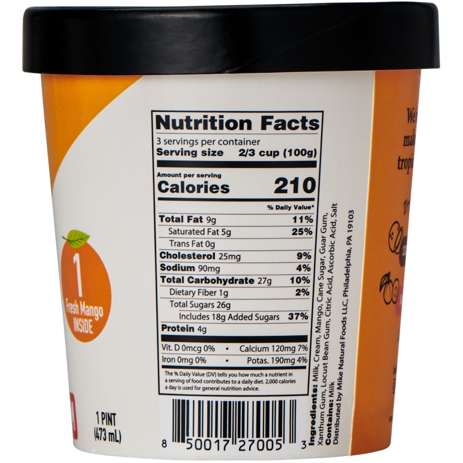Frutero Mango Ice Cream product image