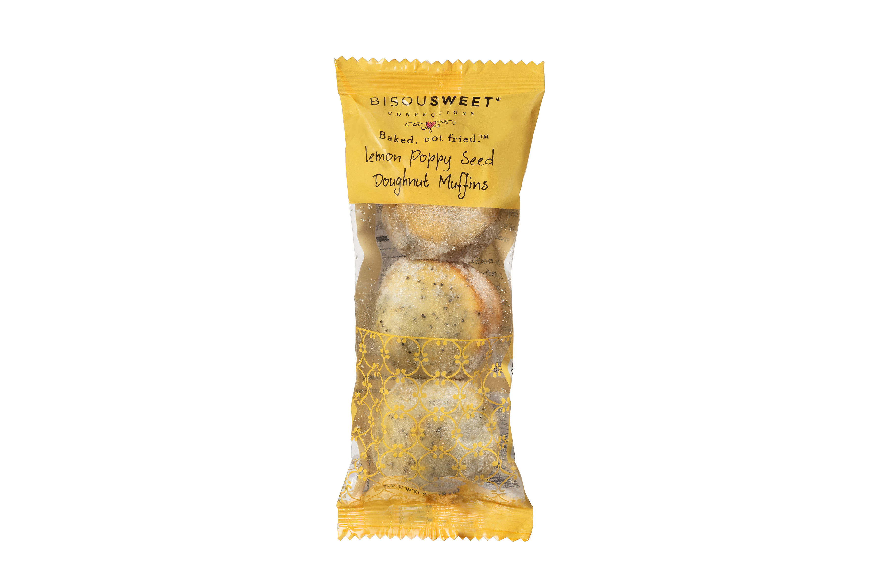 PKD LEMON POPPY DOUGHNUT MUFFIN 3PK 3OZ product image