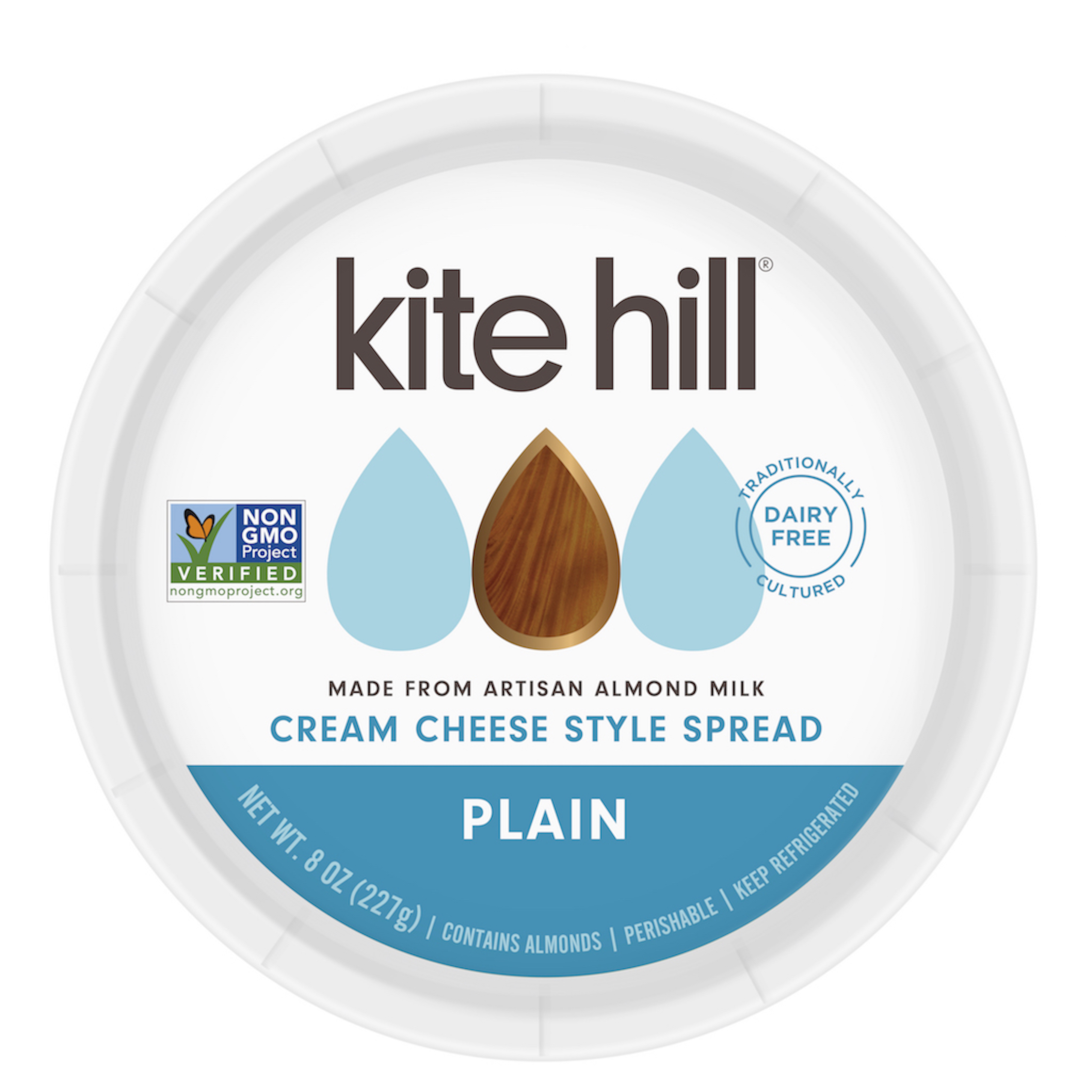 kite hill almond milk cream cheese bulk product image