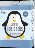 Slim Ice Packs 4-pk, Large size 5''X7''X0.5'' product image