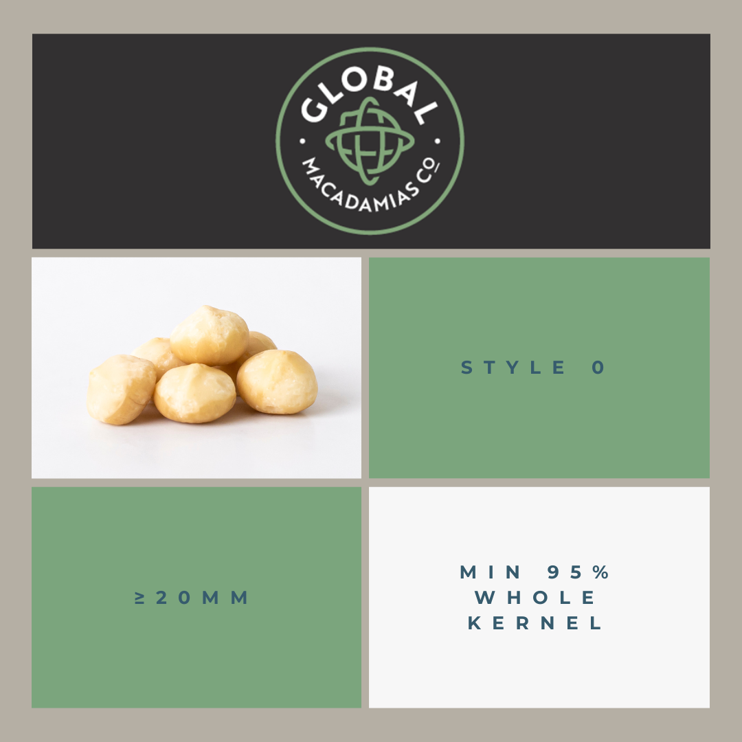 Pasteurised Macadamia Nut Kernel product image