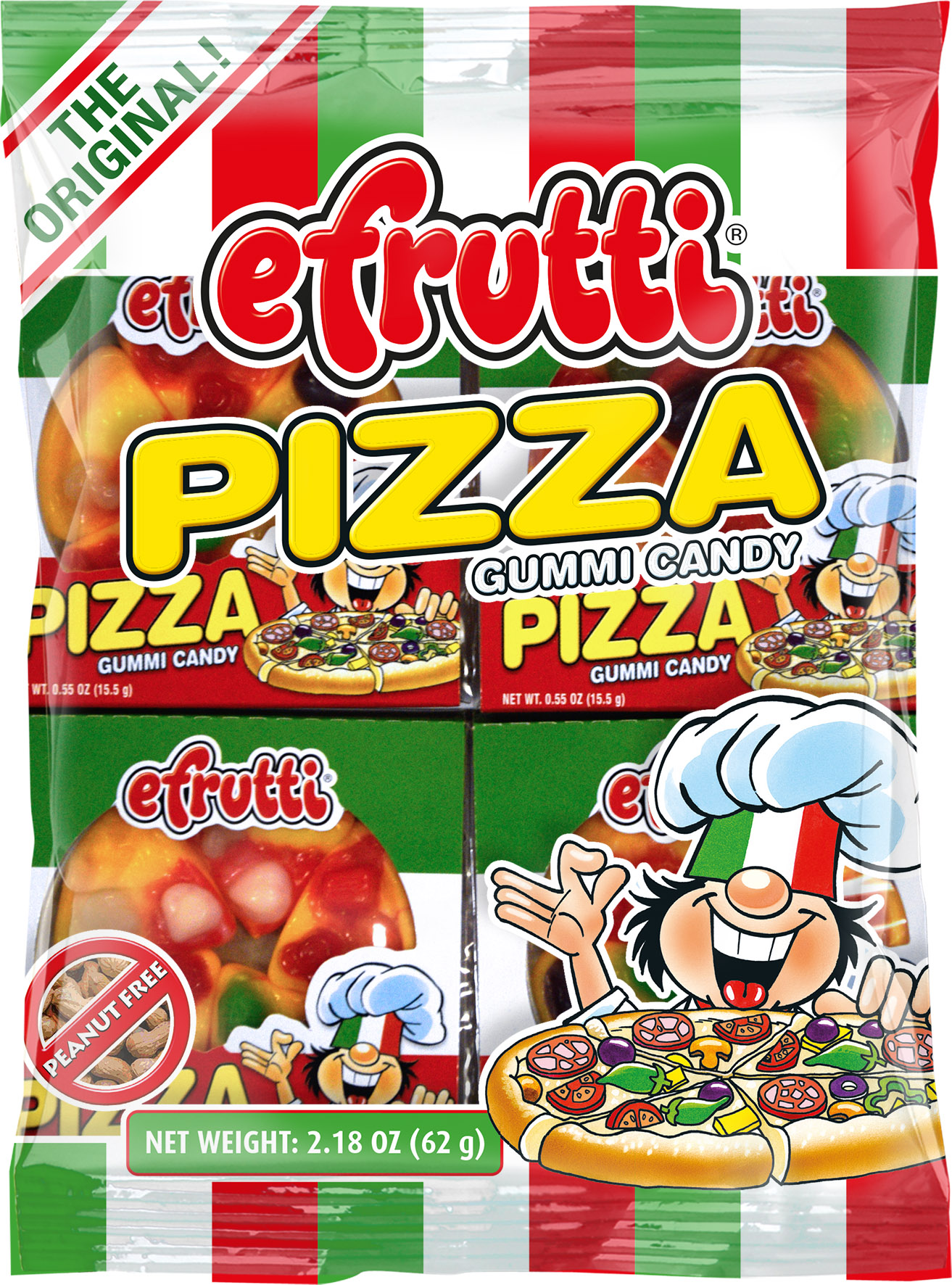 Gummi Pizza Bag 4 pcs product image