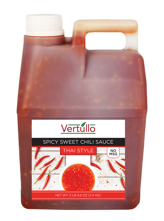 6x2.2kg/6x2L Vertullo Thai Style Spicy Sweet Chili Sauce product image
