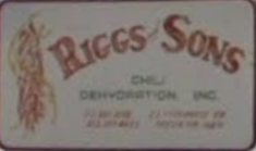 Riggs and Sons Chili Dehy logo