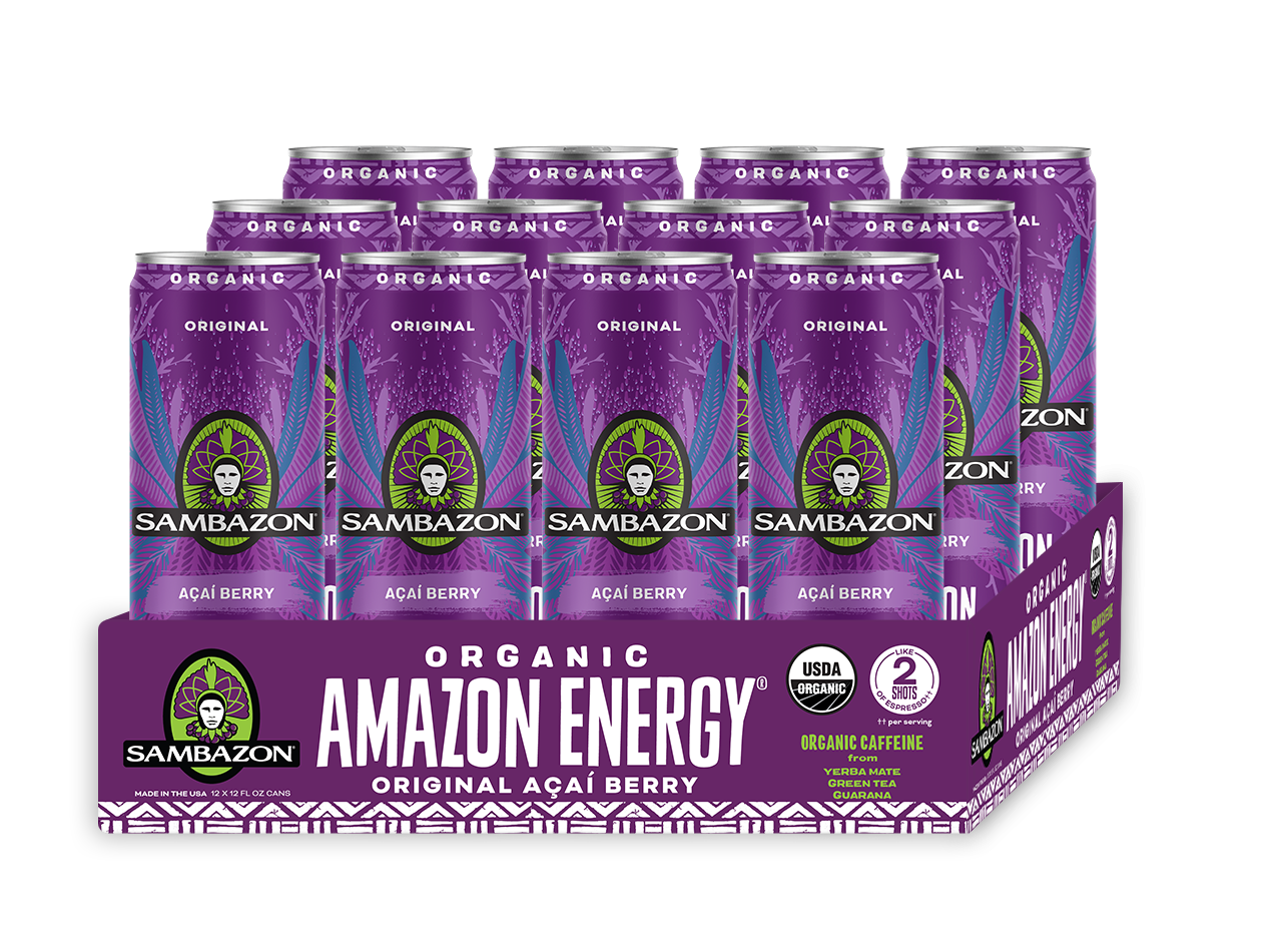 ORGANIC AMZ ENERGY ORIGINAL 12OZ  12PK product image