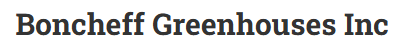 Boncheff Greenhouses Inc. logo