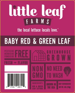 Red and Green Leaf Lettuce 4oz product image