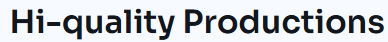 Hi-Quality Productions Inc logo